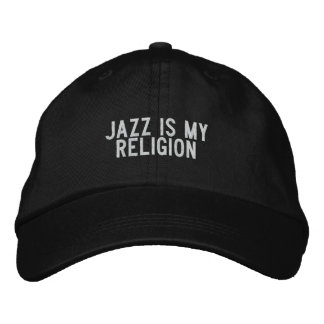 Gorra Bordada el jazz es mi religión