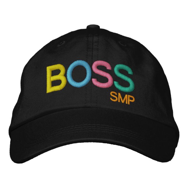 Gorra Bordada El límite de software libre por SRF (Anverso)