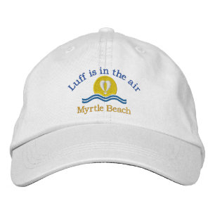 Gorra Bordada El Luffers Sunset_Luff se encuentra en el aire de 