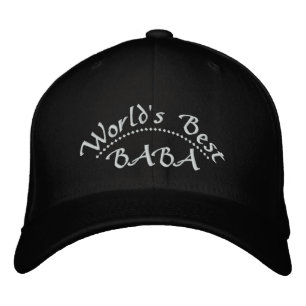 Gorra Bordada El mejor BABA del mundo