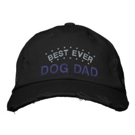 Gorra Bordada El mejor perro de la historia papá Personalizado d