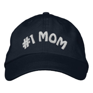 Gorra Bordada El mundo más grande número uno #1 Mamá