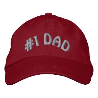 Gorra Bordada El mundo más grande número uno #1 papá