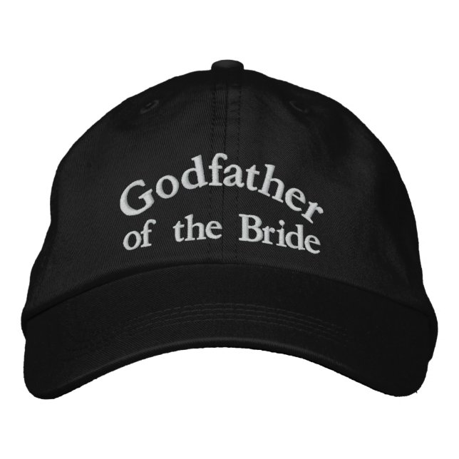 Gorra Bordada El padrino de la novia (Anverso)
