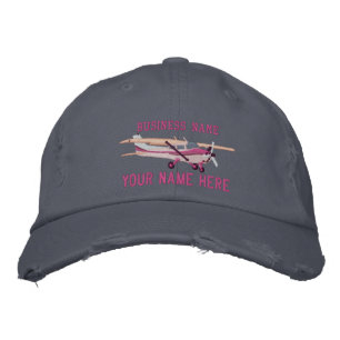 Gorra Bordada El Personalizado Cessna Classic de Aircraft Person