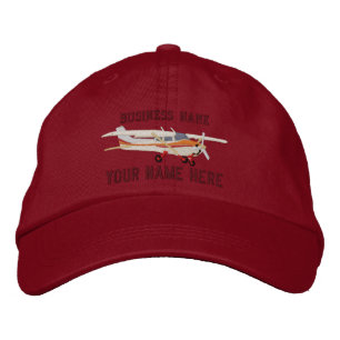 Gorra Bordada El Personalizado Cessna Classic de Aircraft Person