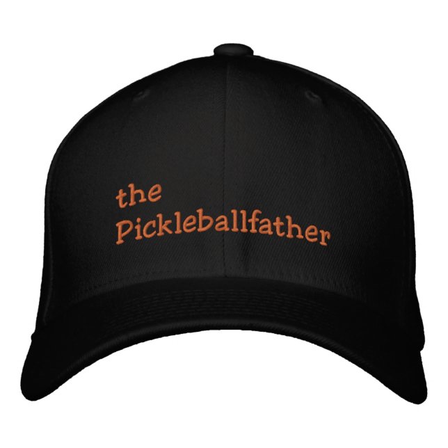 Gorra Bordada el Pickleballfather (Anverso)