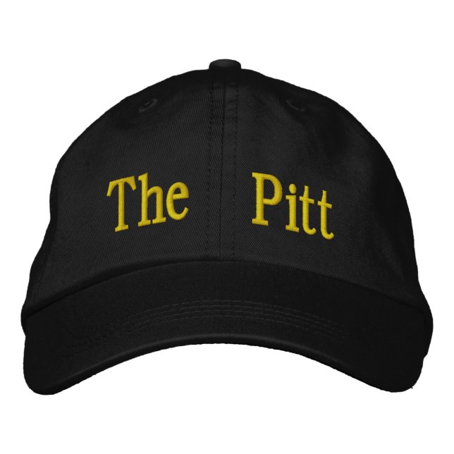 GORRA BORDADA EL PITT (Anverso)