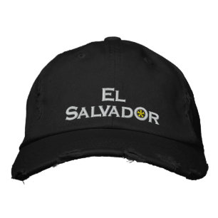 Gorra Bordada El Salvador