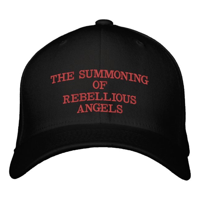 GORRA BORDADA EL SUMAMIENTO DE ÁNGELES REBELDES (Anverso)