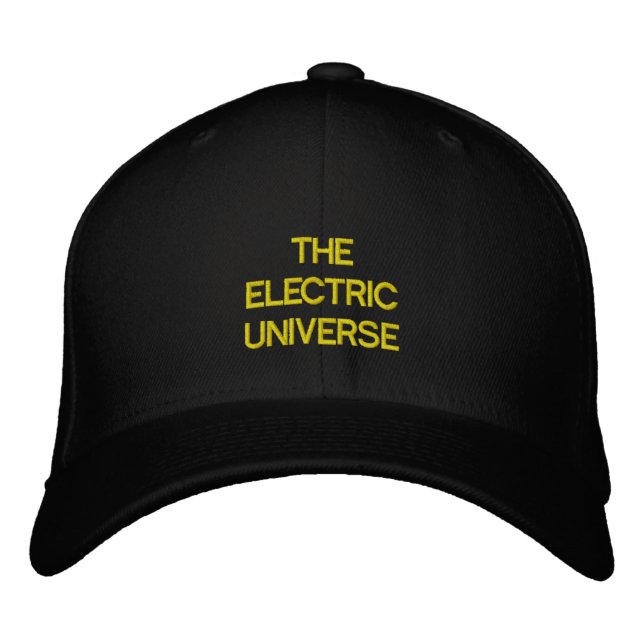 Gorra Bordada El universo eléctrico (Anverso)