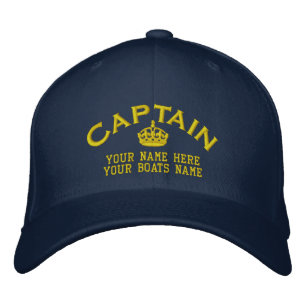 Gorra Bordada El yate de los marineros captains la navegación
