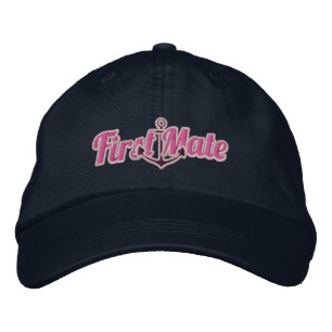 Gorra Bordada Elegante Bordado de Anclaje Náutico de Primera Cla