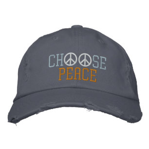 Gorra Bordada Elegir paz