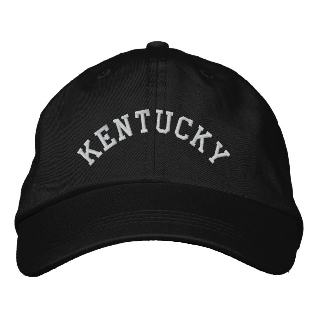 Gorra Bordada Embrodado estatal de Kentucky (Anverso)
