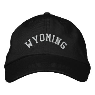 Gorra Bordada Embroidado del estado de Wyoming