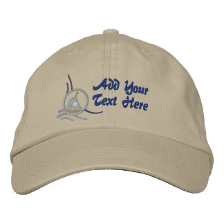 Gorra Bordada Embroidería personalizada de embarcaciones náutica