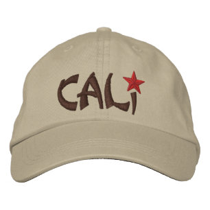 Gorra Bordada Embroidery de la República de California STAR