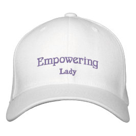Gorra Bordada Empoderando a la dama