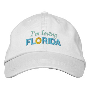 GORRA BORDADA ENCANTADOR CAPA DE FLORIDA