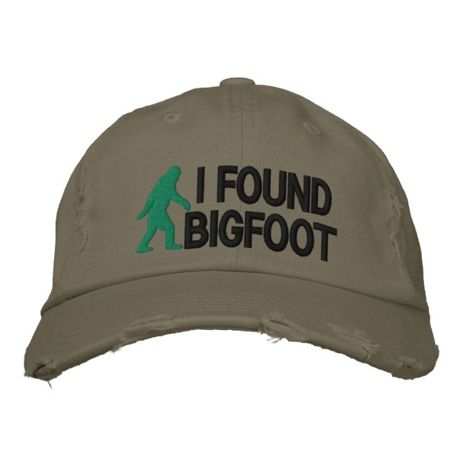 Gorra Bordada Encontré un gran logo * grande* (Anverso)