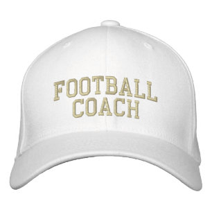 Gorra Bordada Entrenador de fútbol
