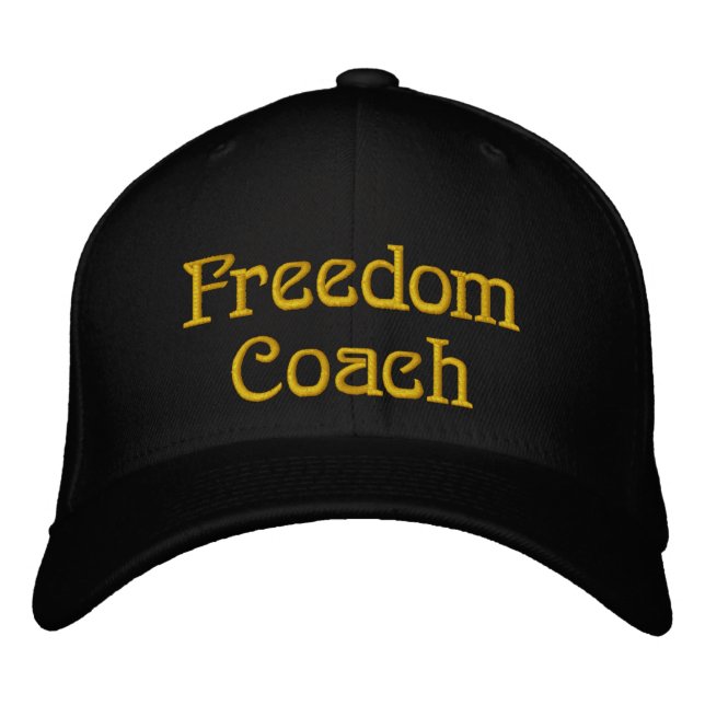 Gorra Bordada Entrenador de libertad (Anverso)