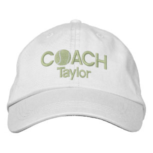 Gorra Bordada Entrenador de Tenis Personalizado