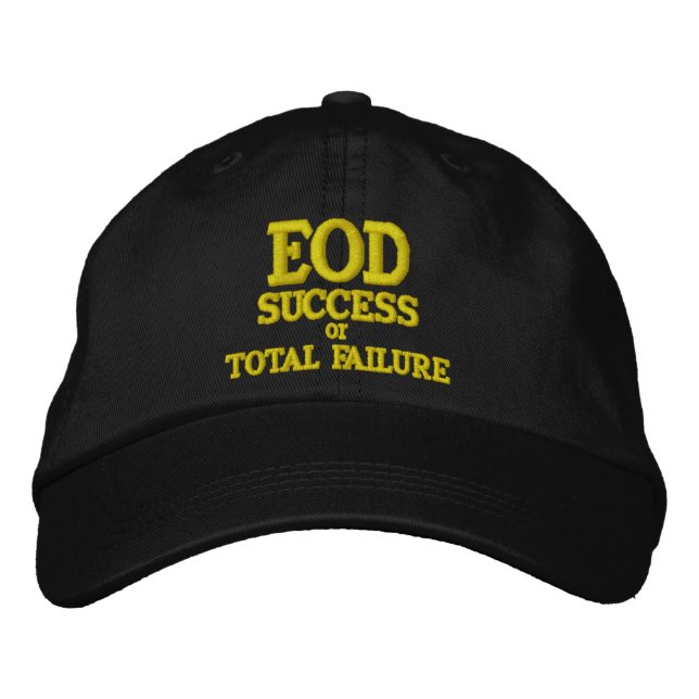 GORRA BORDADA EOD (Anverso)