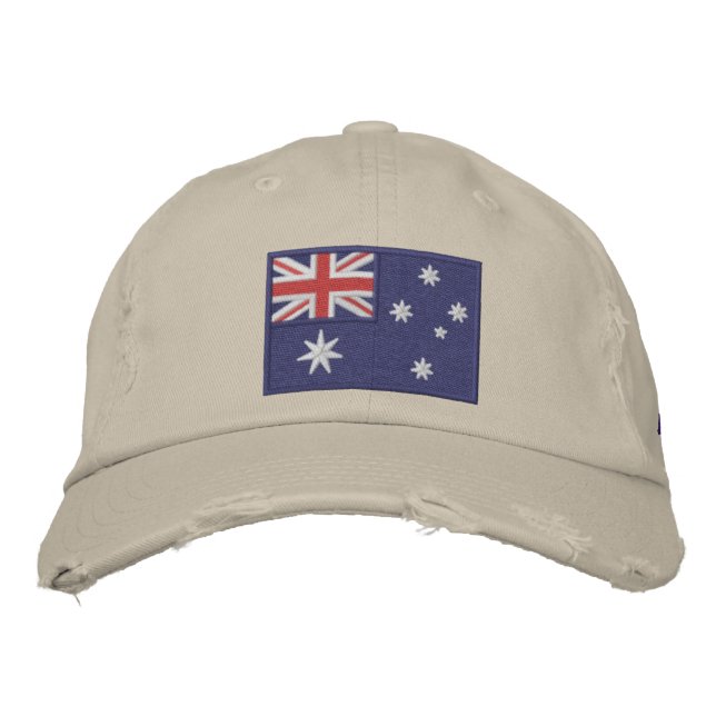 Gorra Bordada Equipo Australia 2012 (Anverso)