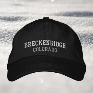 Gorra Bordada Equipo de esquí de invierno de Breckenridge Colora