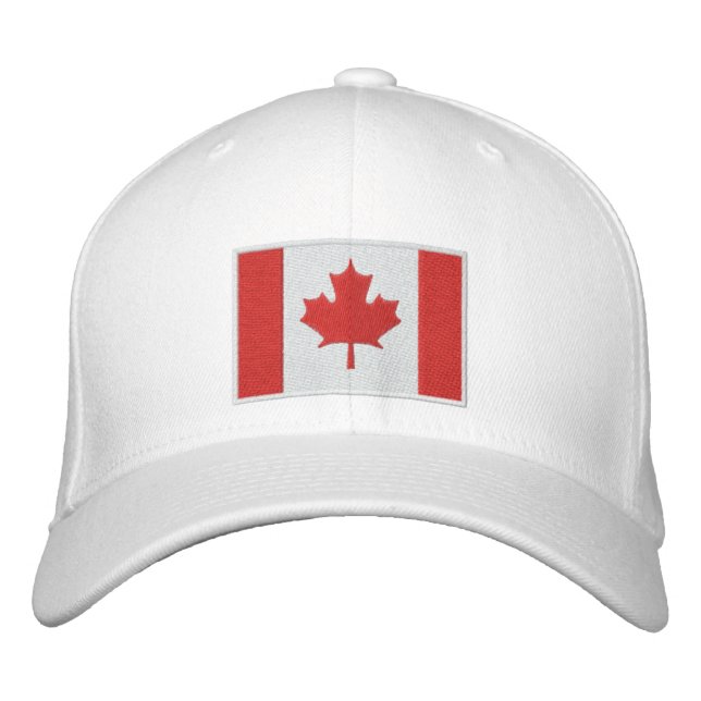 Gorra Bordada Equipo de hockey canadiense (Anverso)