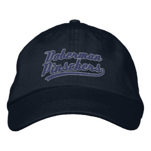 Gorra Bordada Equipo Doberman Pinschers