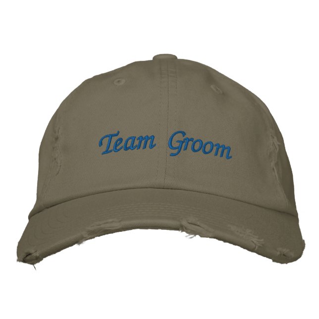 Gorra Bordada Equipo Groom (Anverso)