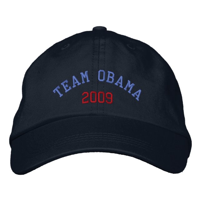 Gorra Bordada Equipo Obama 2009 (Anverso)