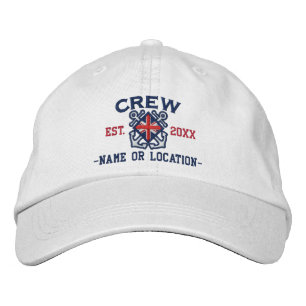 Gorra Bordada Equipo personalizado de la bandera de Union Jack