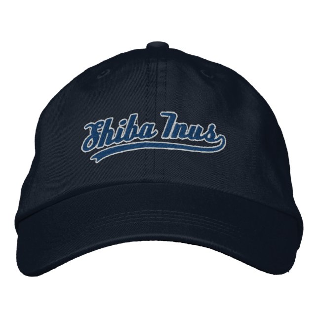 Gorra Bordada Equipo Shiba Inu (Anverso)