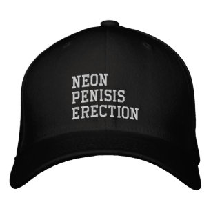 Gorra Bordada Erección de Neon Penisis