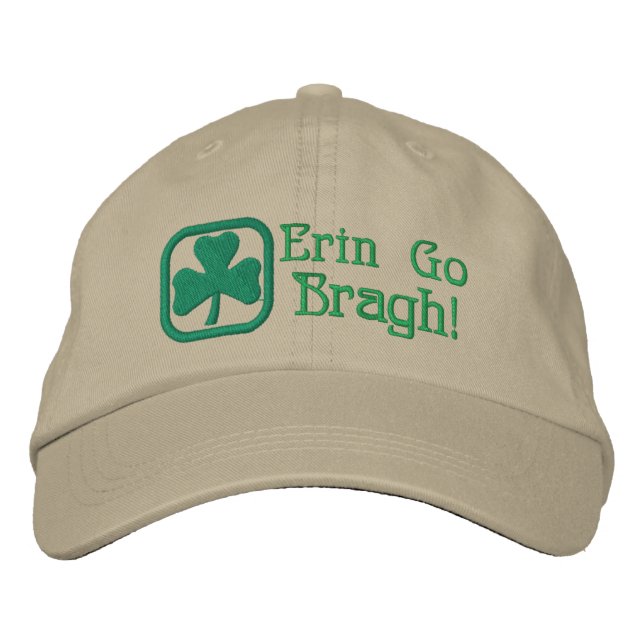 Gorra Bordada ¡Erin Go Bragh! (Anverso)