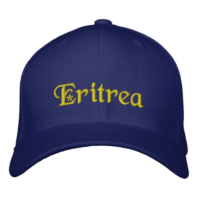 Gorra Bordada Eritrea (Anverso)
