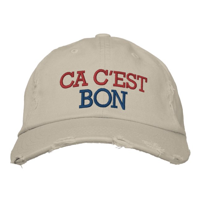 Gorra Bordada Es bueno... :) de SRF (Anverso)