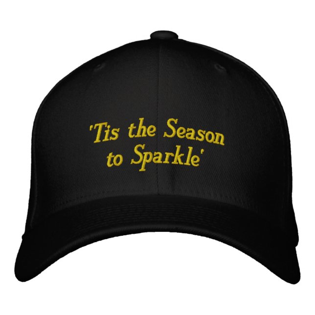 Gorra Bordada Es la temporada para brillar (Anverso)