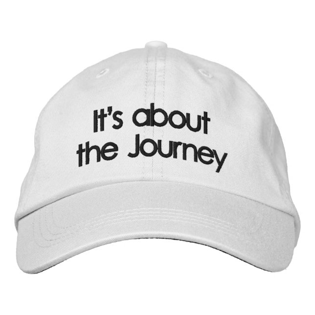 Gorra Bordada Es sobre el viaje (Anverso)