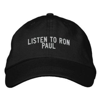 GORRA BORDADA ESCUCHAR A RON PAUL
