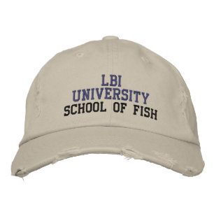 GORRA BORDADA ESCUELA UNIVERSITARIA LBI DE PESCADO