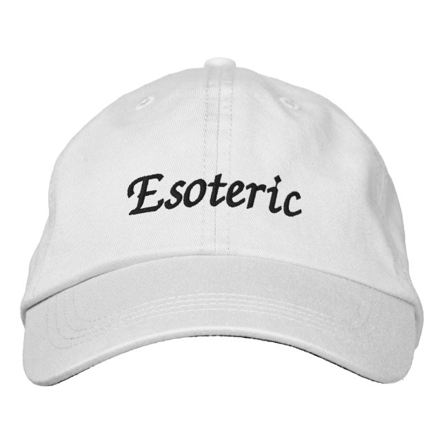 Gorra Bordada Esotérico (Anverso)