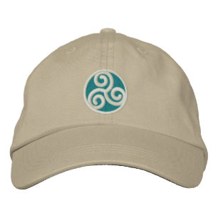 Gorra Bordada Espiral celta de Triskele