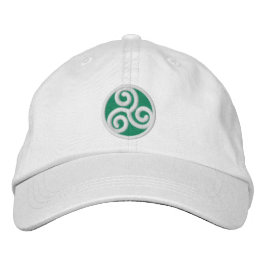 Gorra Bordada Espiral celta de Triskele