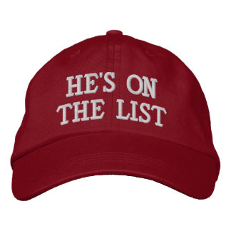 Gorra Bordada Está en la lista