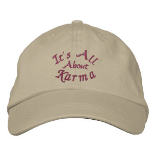 Gorra Bordada Está todo sobre las karmas inspiradoras
